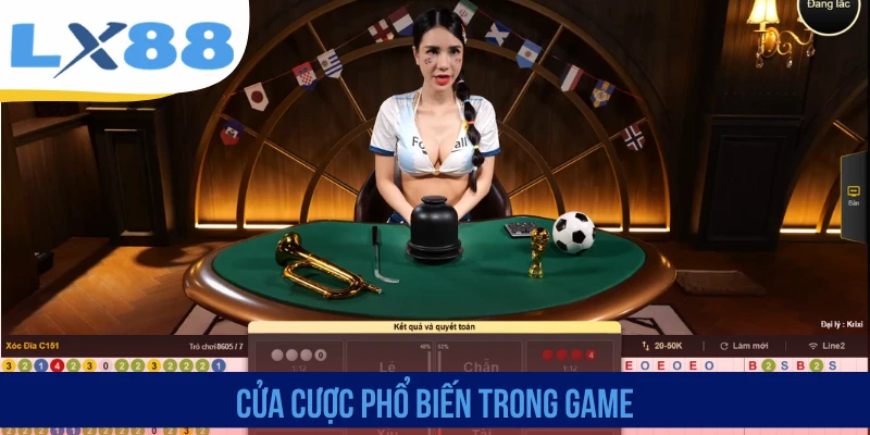 Cửa cược phổ biến trong game