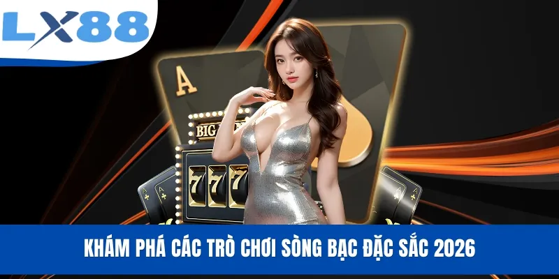 Khám phá các trò chơi sòng bạc đặc sắc 2026